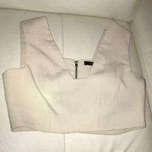 BCBG MaxAzria Rina crops top.